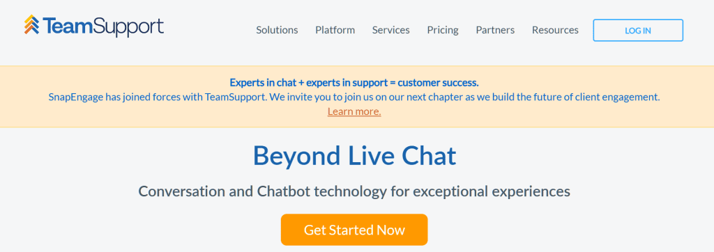 Snapengage live chat software