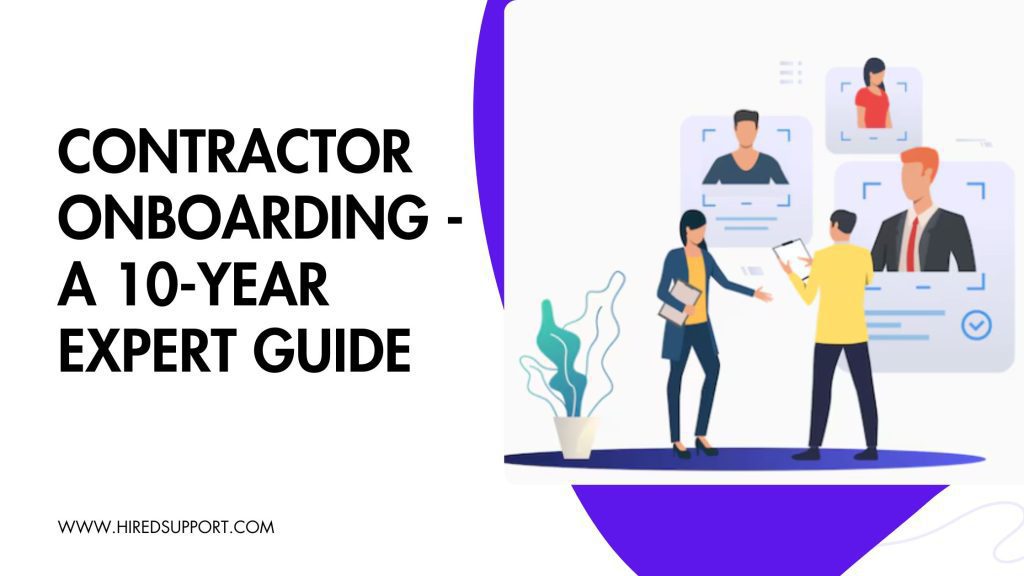 Contractor onboarding