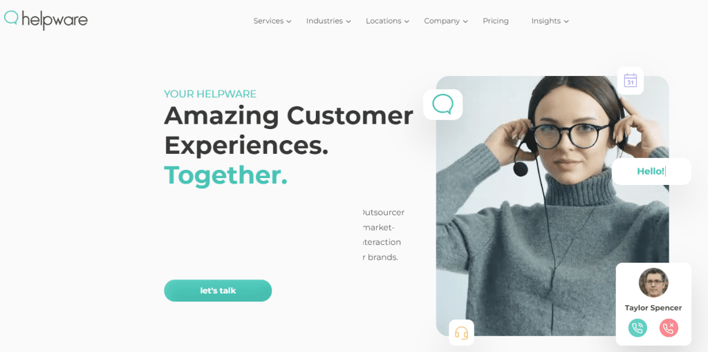 Helpware - Customer Service Outsourcing Companies