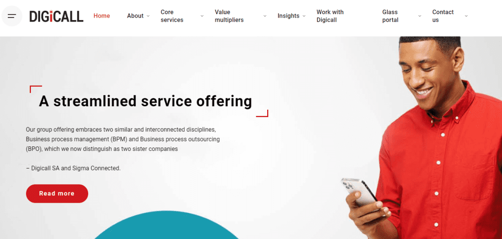 Digicall - Top BPO Companies in South Africa