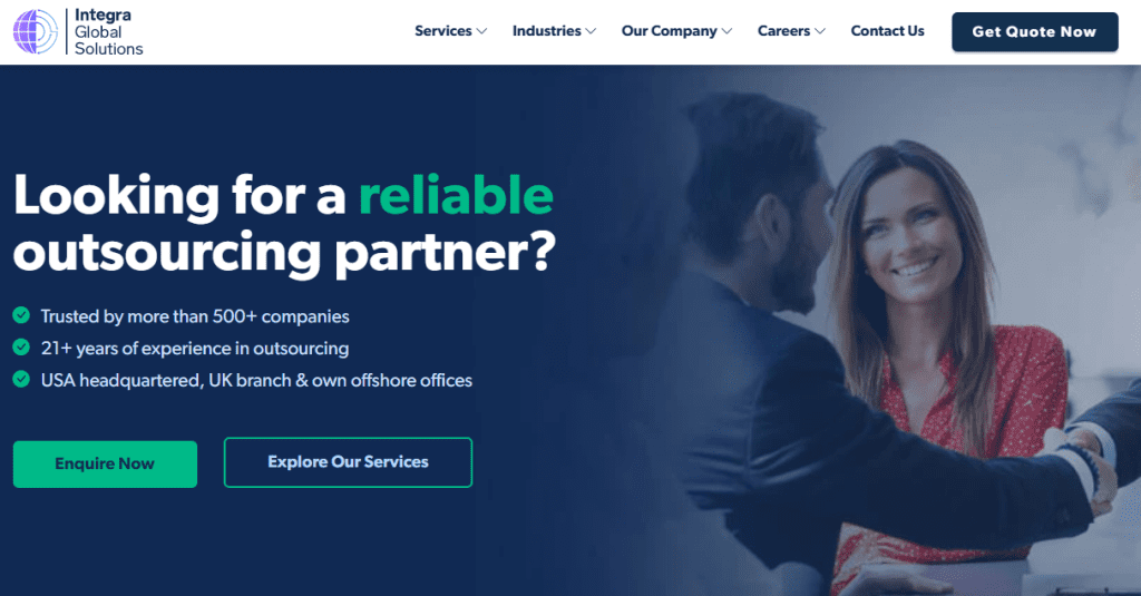 Integra Global Solutions - Offshore Outsourcing Companies