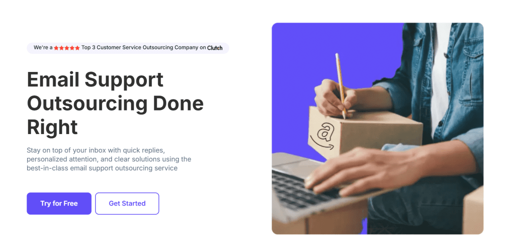 Email support outsourcing HiredSupport