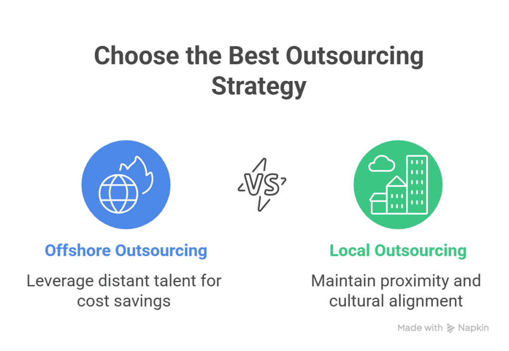 offshore vs onshore outsourcing