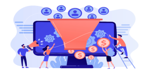 Live chat agents working toward increasing conversion ratio.