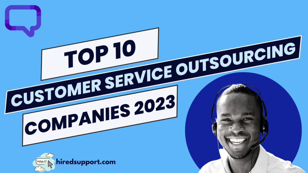 Customer support representative smiling - List of top 10 customer service outsourcing companies