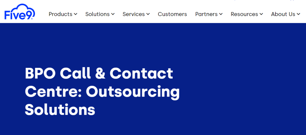Five9 - Top Business Process Outsourcing Companies (BPO) in the USA