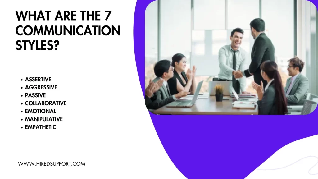 What are the 7 Communication Styles?