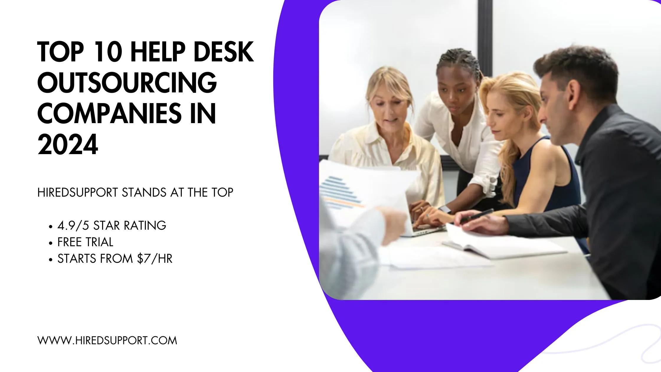 Top 10 Help Desk Outsourcing Companies in 2024