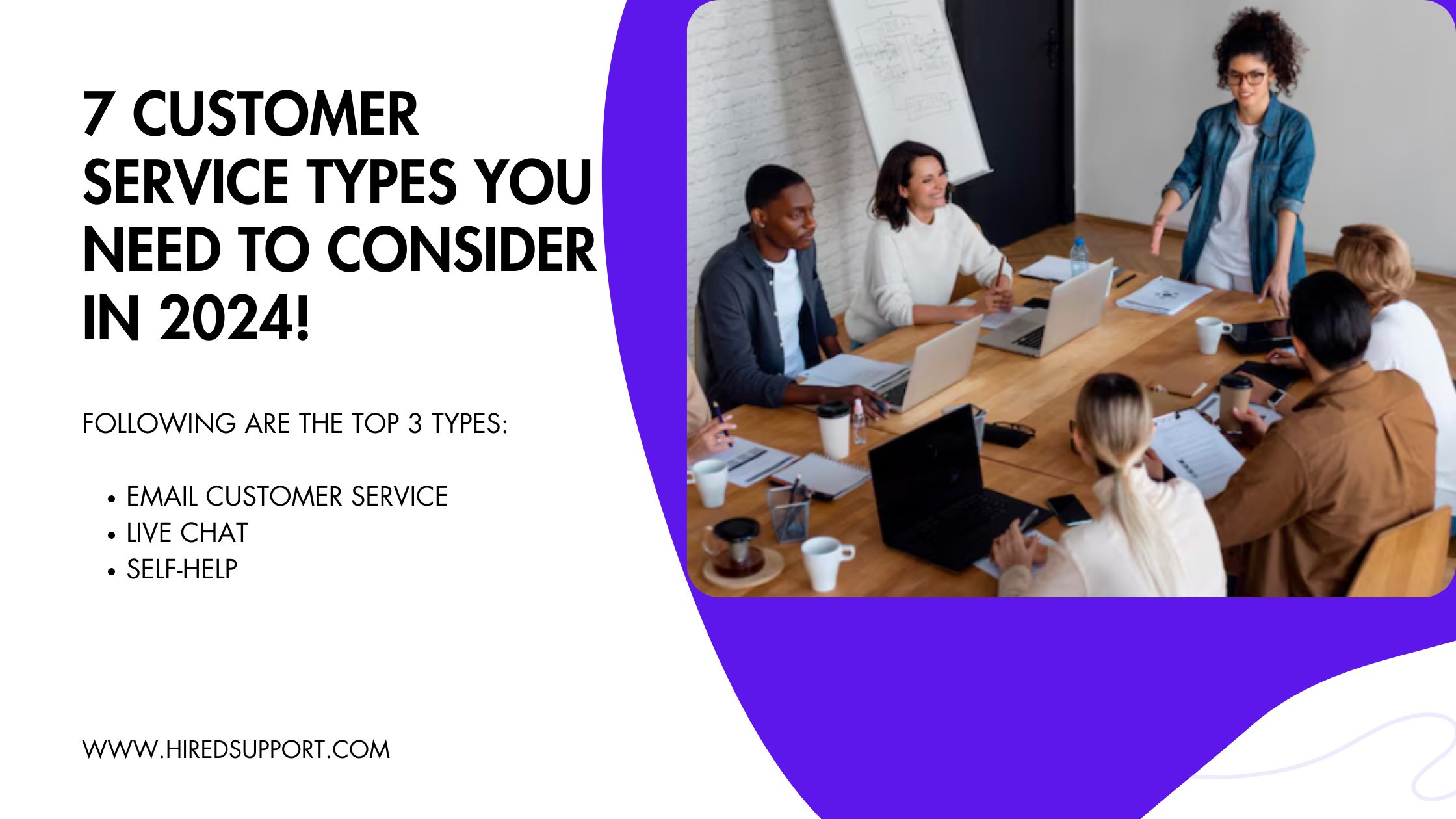 7 Customer Service Types You Need to Consider in 2024!