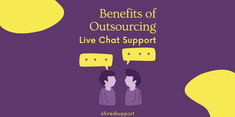 benefits of outsourcing live chat blog